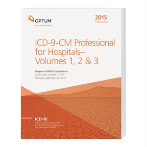 Picture of ICD-9-CM Professional for Hospitals, Volumes 1, 2 & 3 — 2015 (softbound)