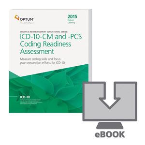 Picture of ICD-10-CM and PCS Coding Readiness Assessment - eBook — 2015