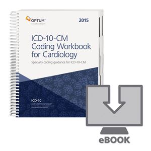 Picture of ICD-10-CM Coding Workbook for Cardiology - eBook — 2015