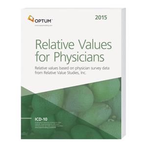 Picture of Relative Values for Physicians — 2015