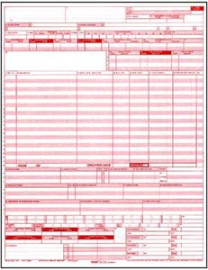 Picture of UB-04 Claim Form - 1-Part - Continuous - Qty. 2500