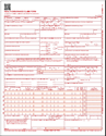 Picture of CMS-1500 2-Part With Blown-On Label - Continuous (White/Canary Paper Sequence) (NEW VERSION 02/12) - Qty. 3000